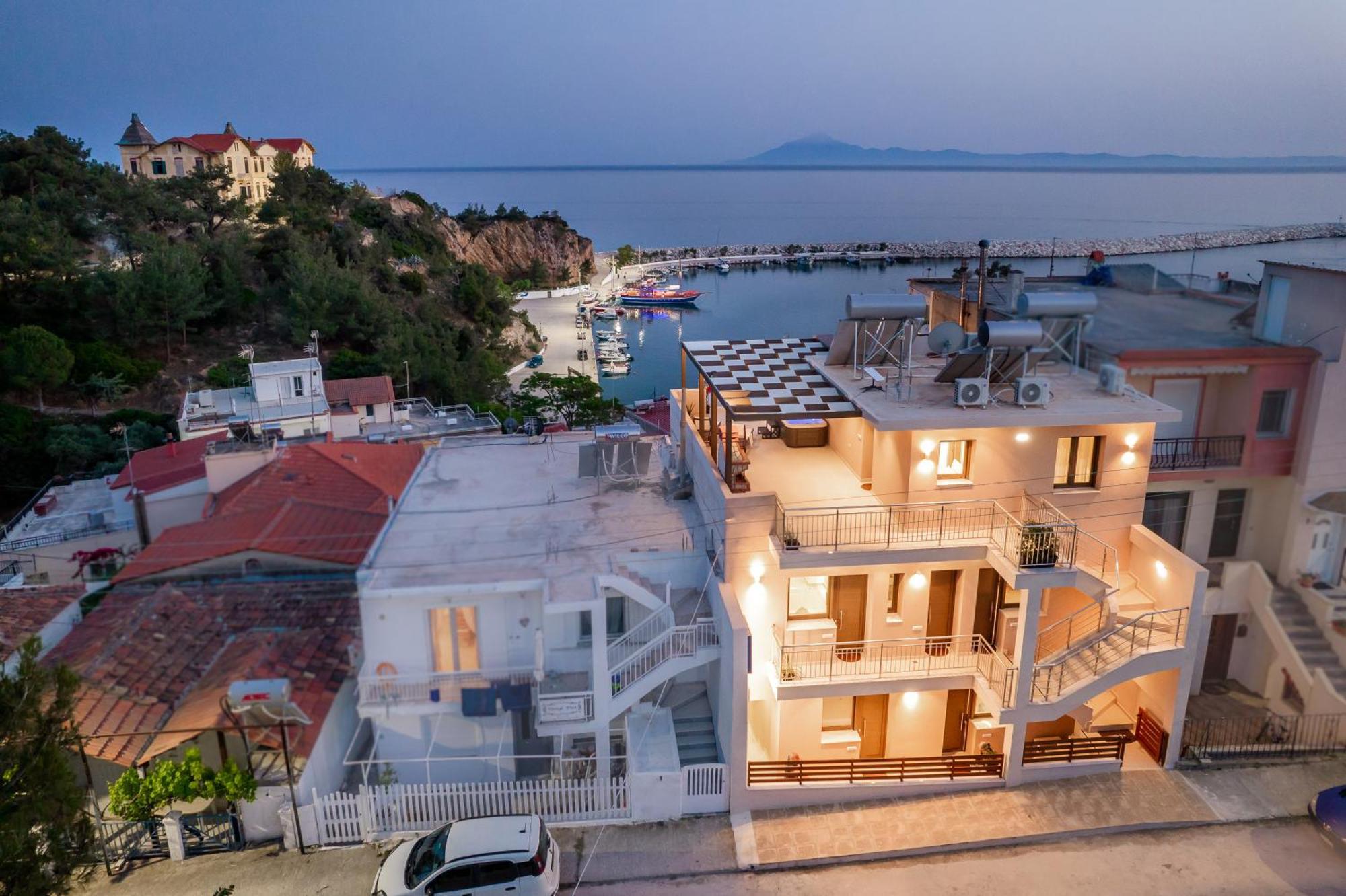 Vela Bianca Suites Limenaria  Luaran gambar