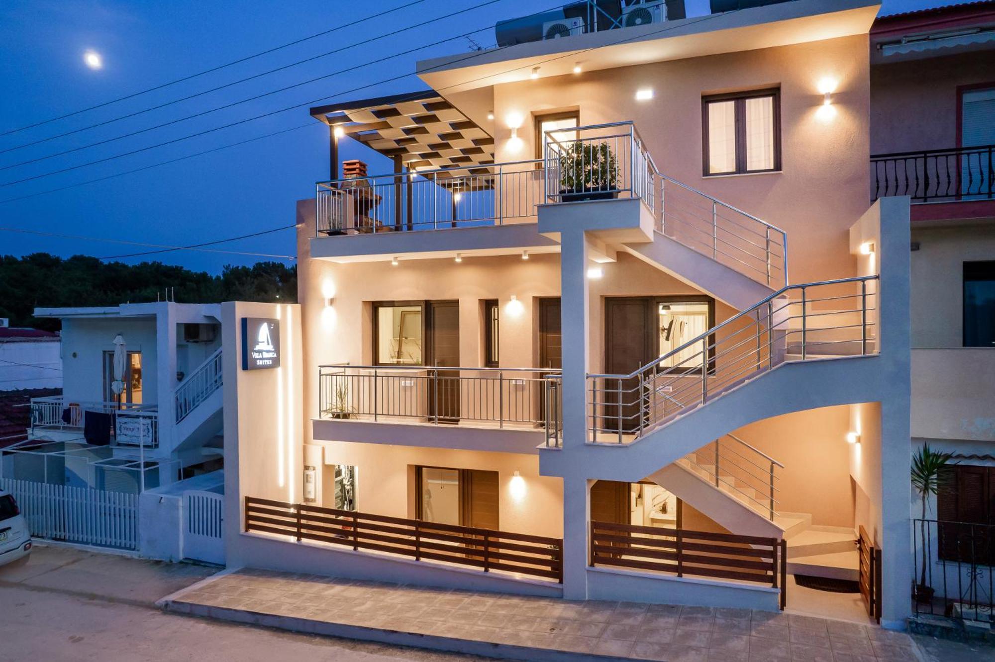 Vela Bianca Suites Limenaria  Luaran gambar