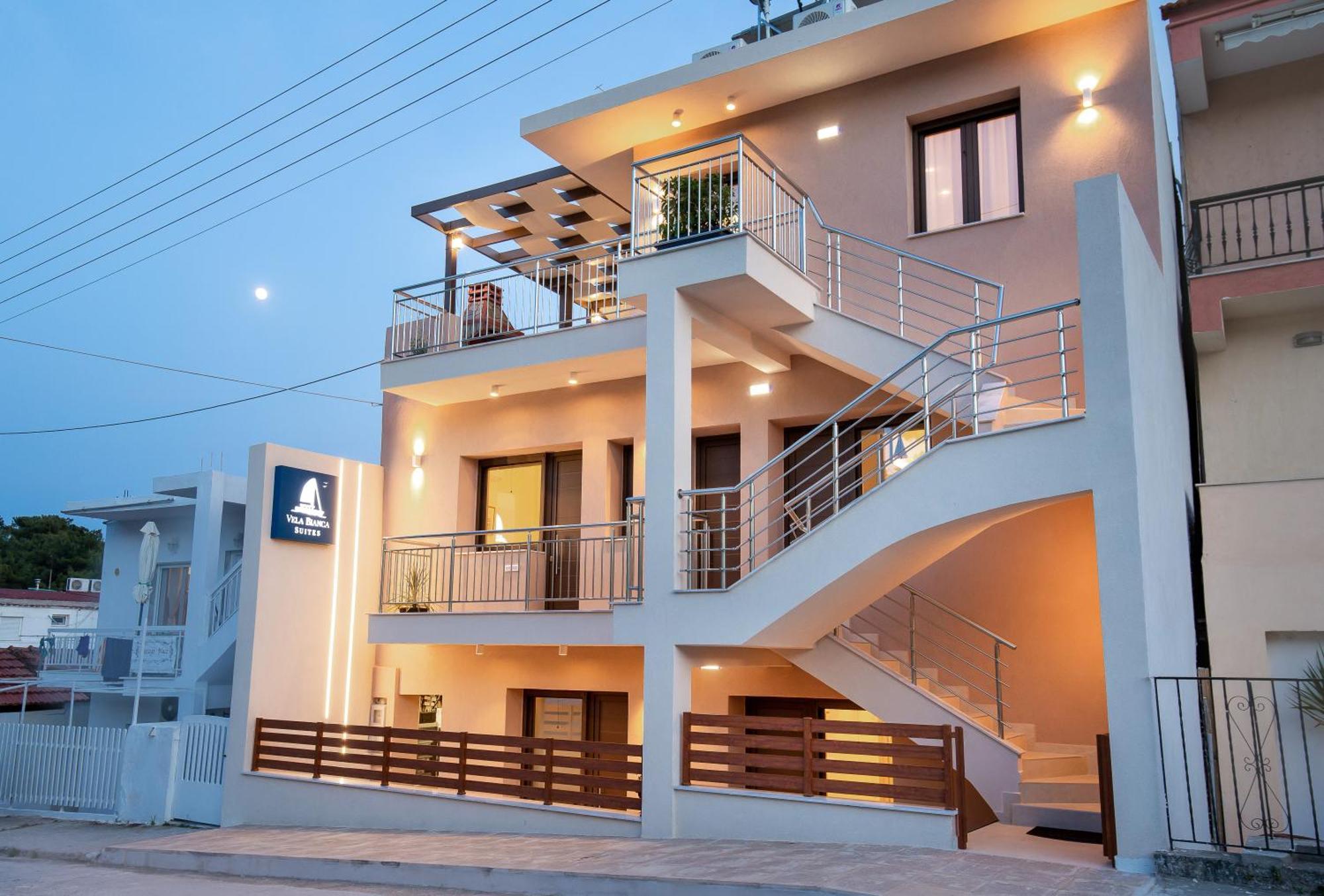 Vela Bianca Suites Limenaria  Luaran gambar