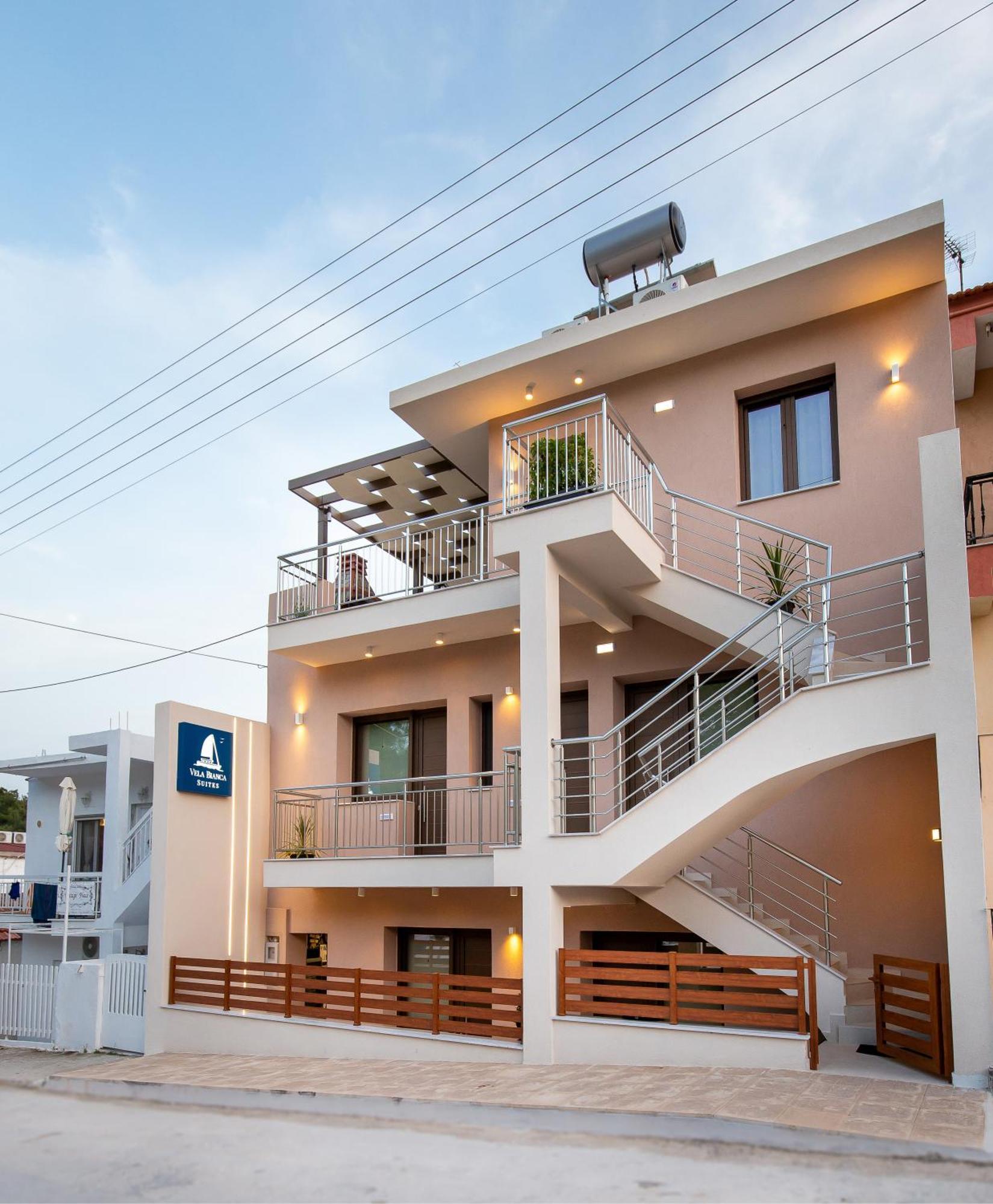 Vela Bianca Suites Limenaria  Luaran gambar
