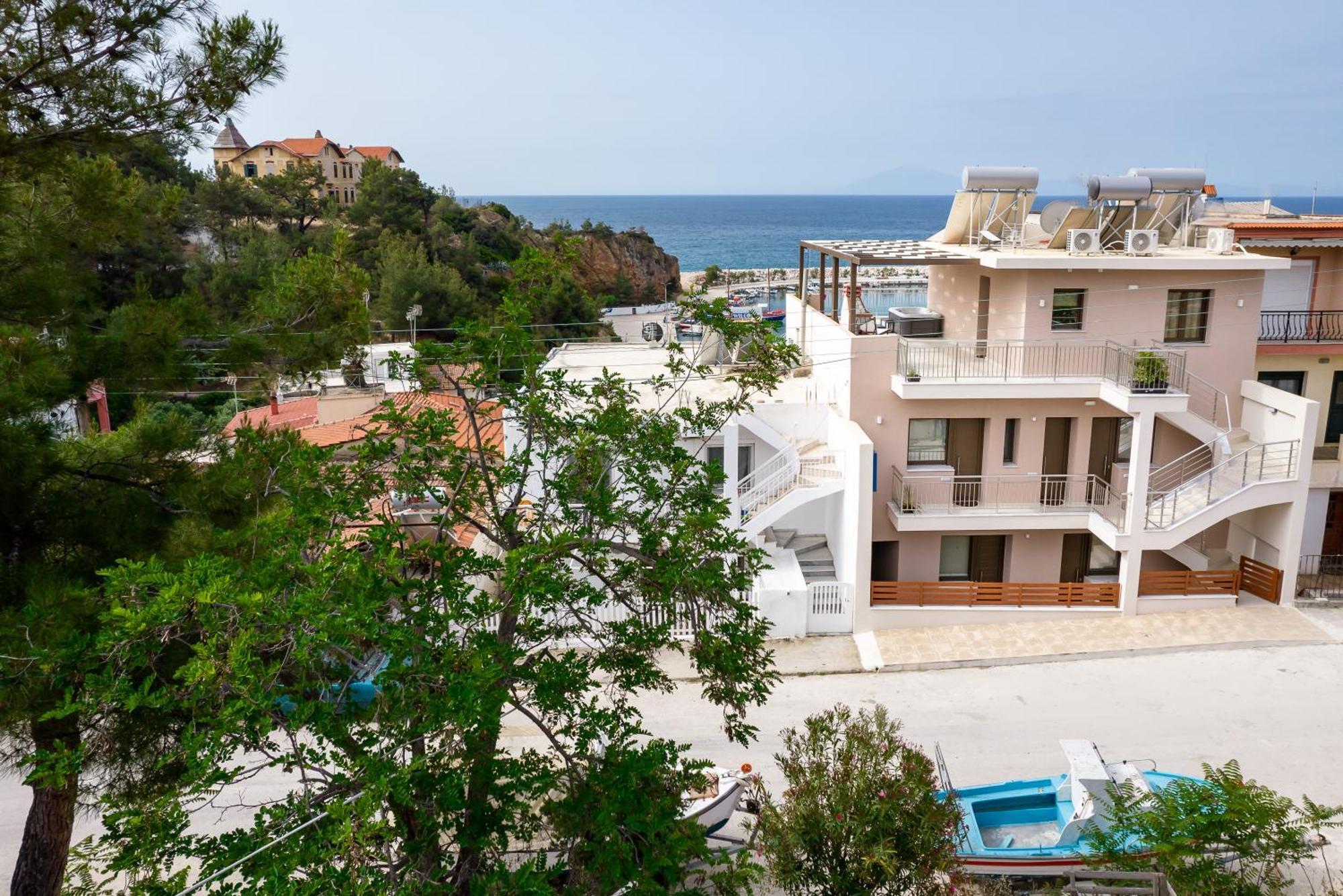 Vela Bianca Suites Limenaria  Luaran gambar