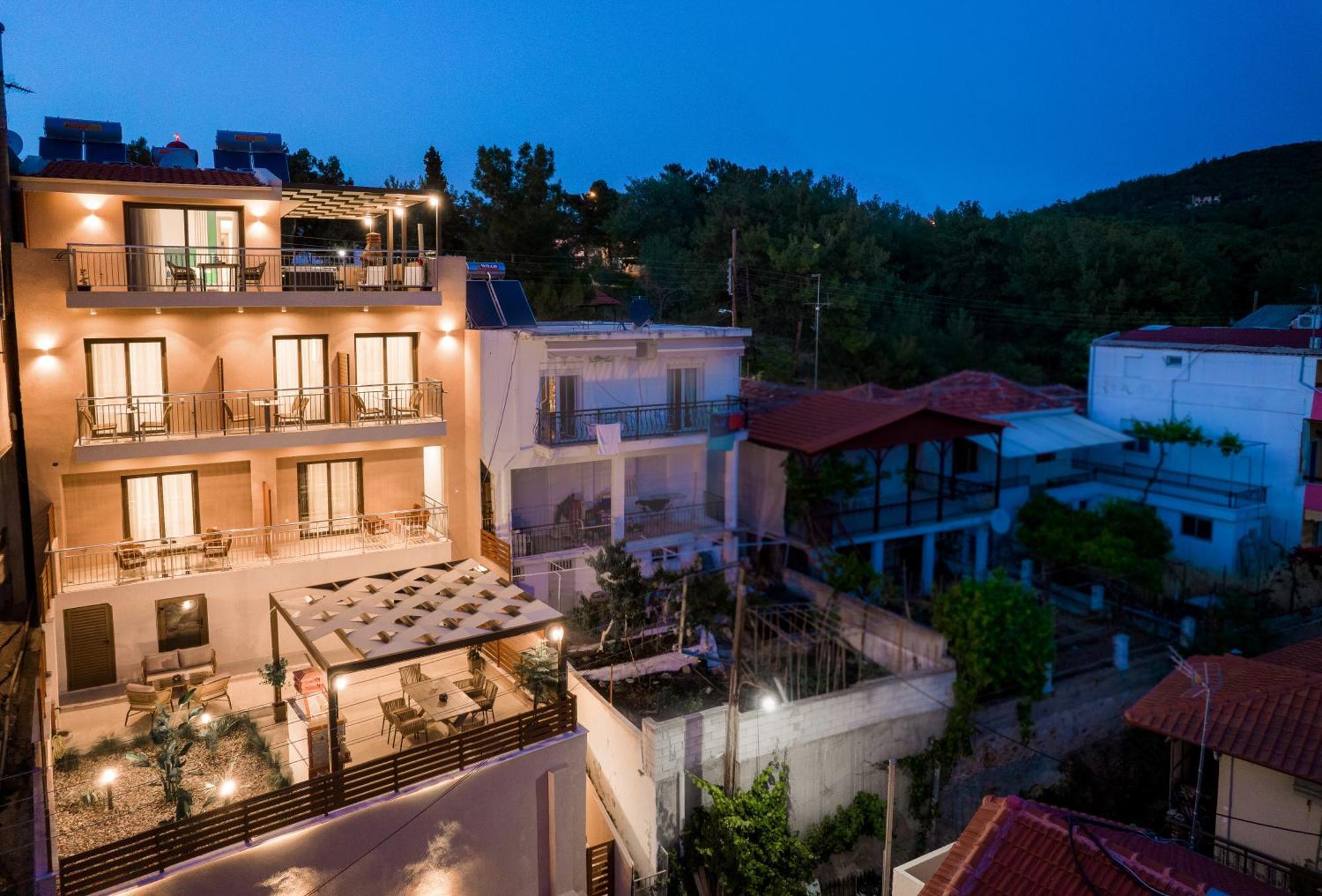 Vela Bianca Suites Limenaria  Luaran gambar