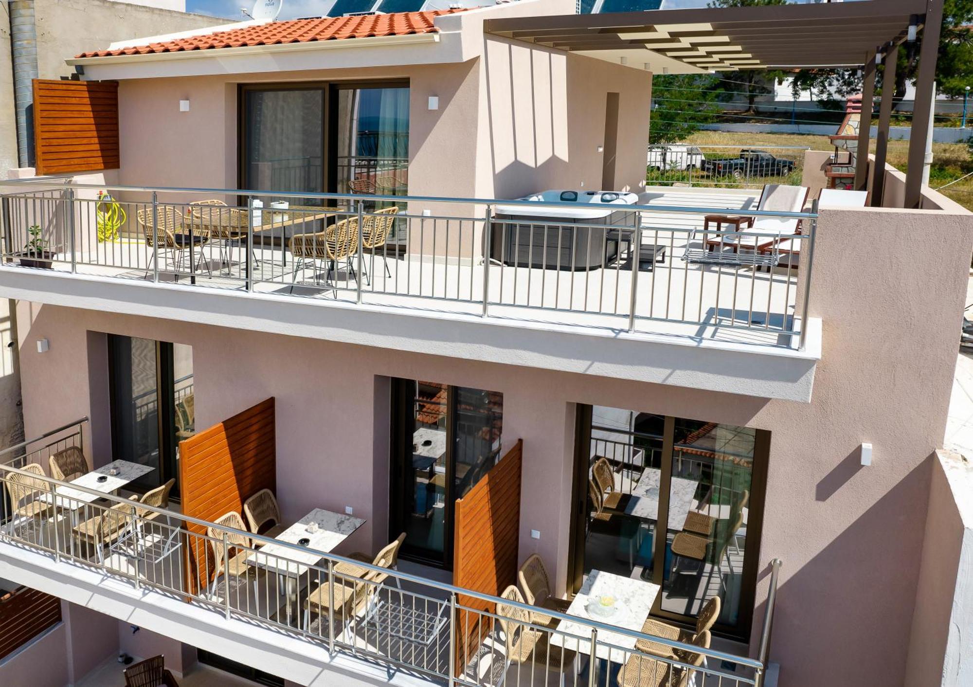 Vela Bianca Suites Limenaria  Luaran gambar