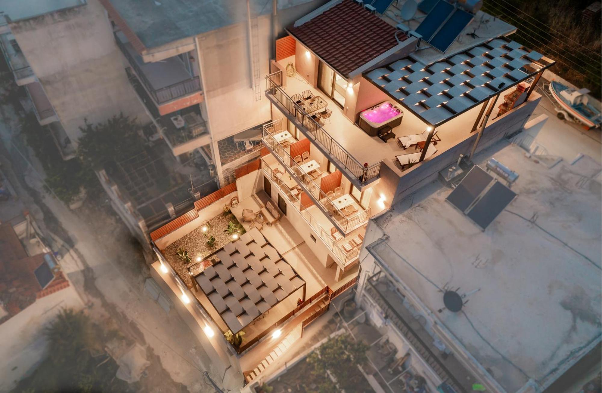 Vela Bianca Suites Limenaria  Luaran gambar