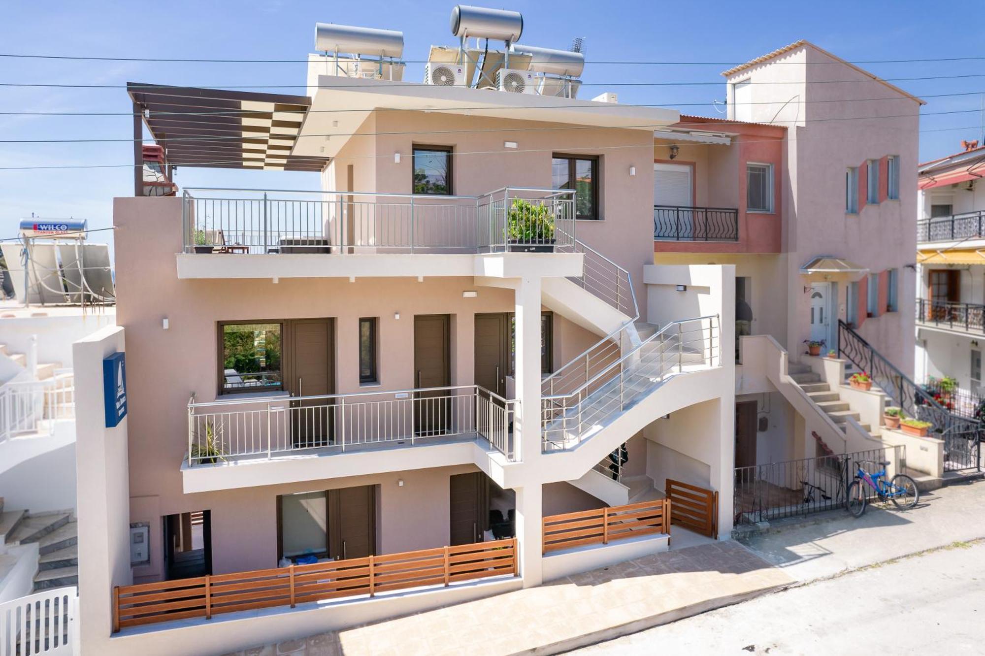 Vela Bianca Suites Limenaria  Luaran gambar