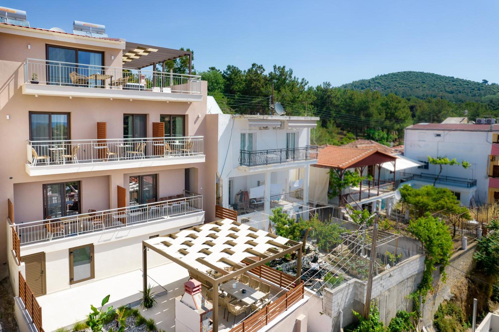 Vela Bianca Suites Limenaria  Luaran gambar