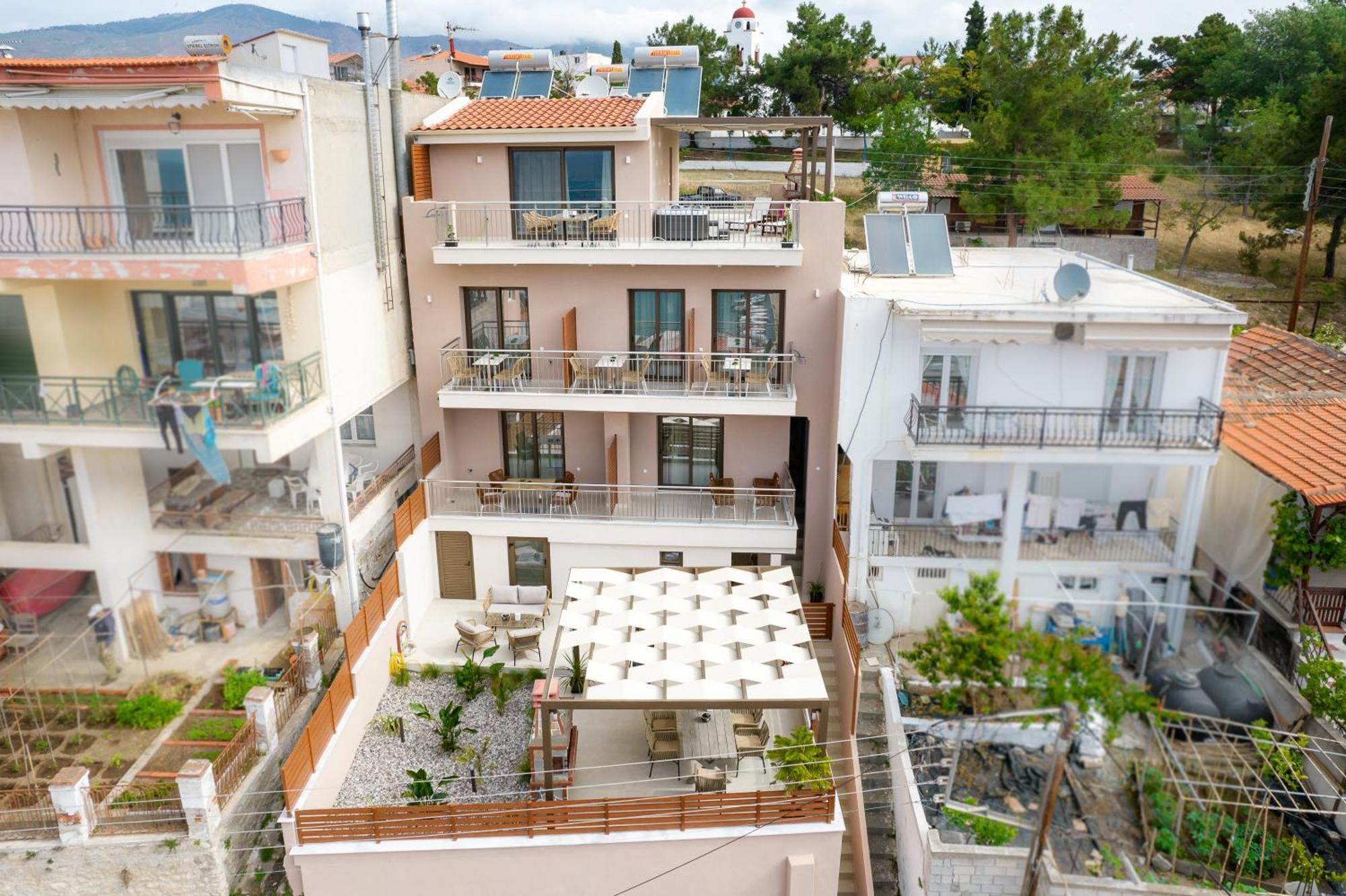 Vela Bianca Suites Limenaria  Luaran gambar