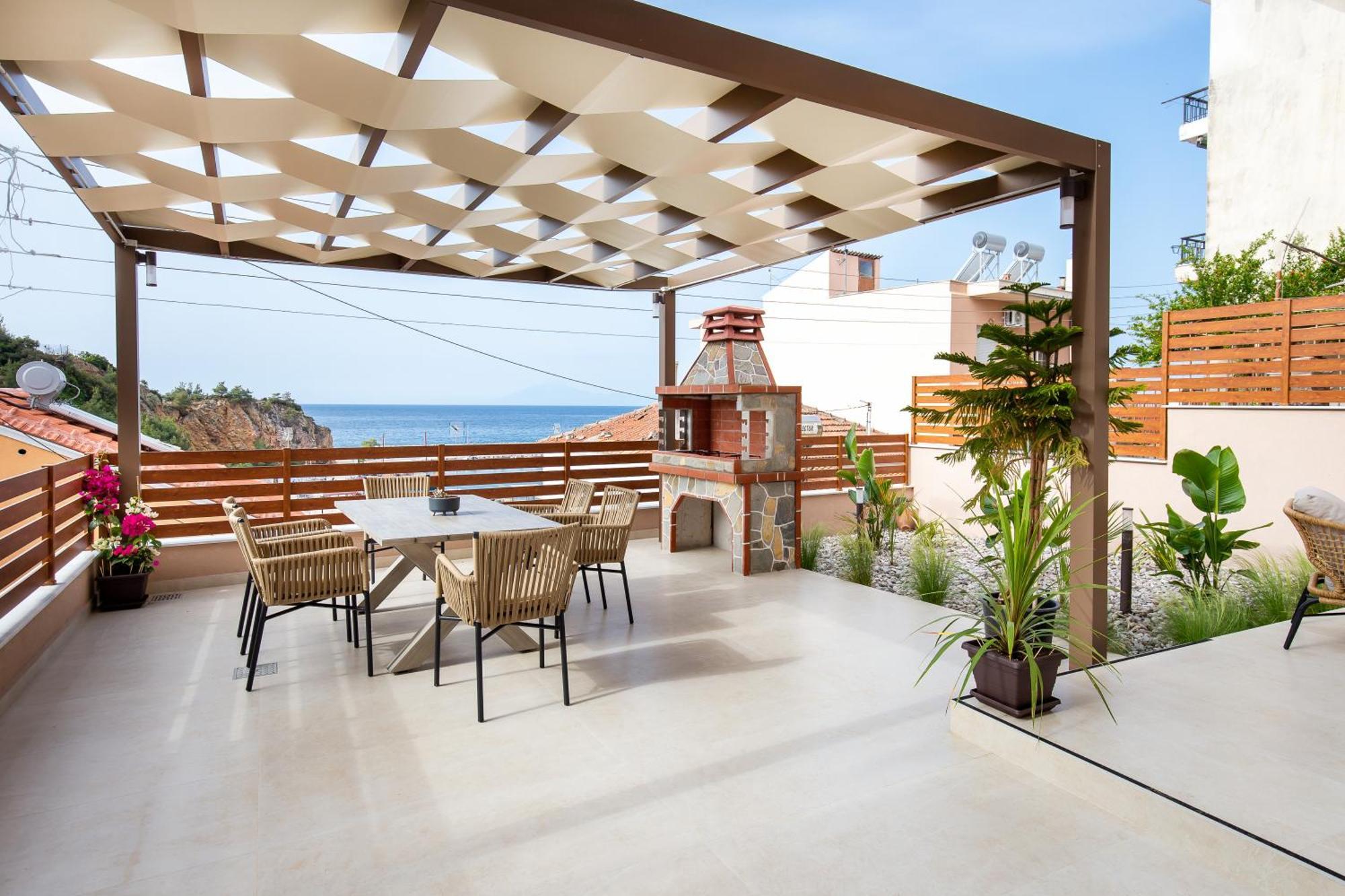 Vela Bianca Suites Limenaria  Luaran gambar
