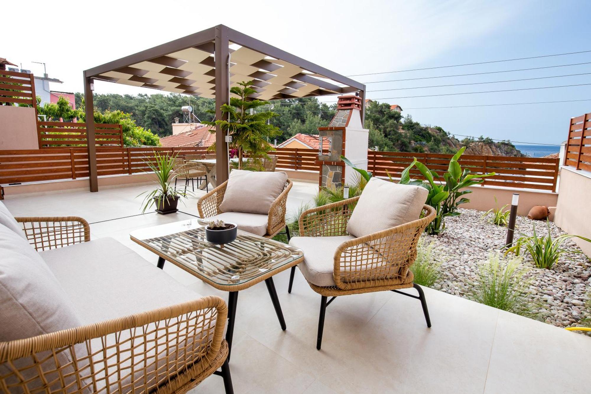 Vela Bianca Suites Limenaria  Luaran gambar
