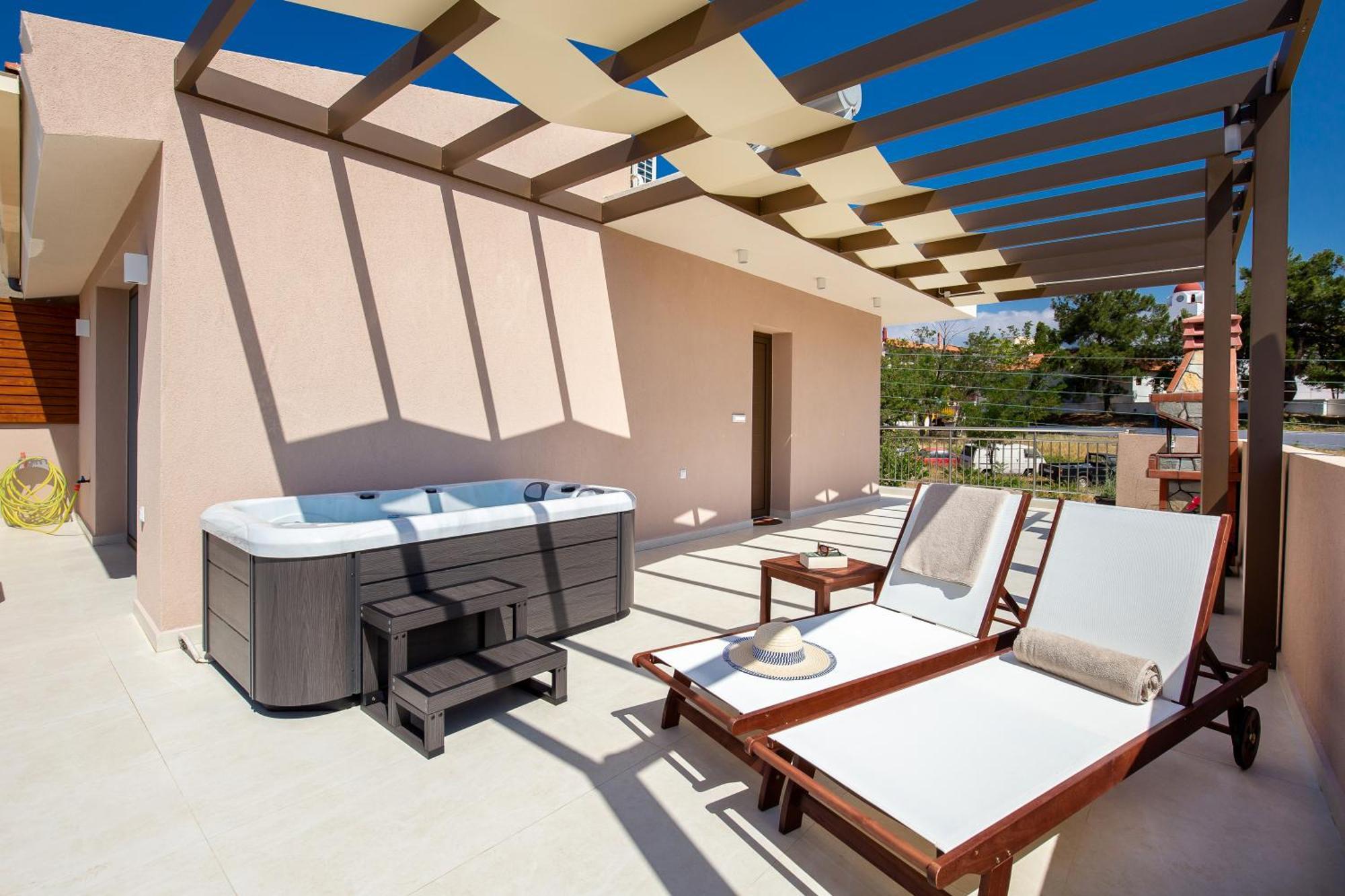 Vela Bianca Suites Limenaria  Luaran gambar