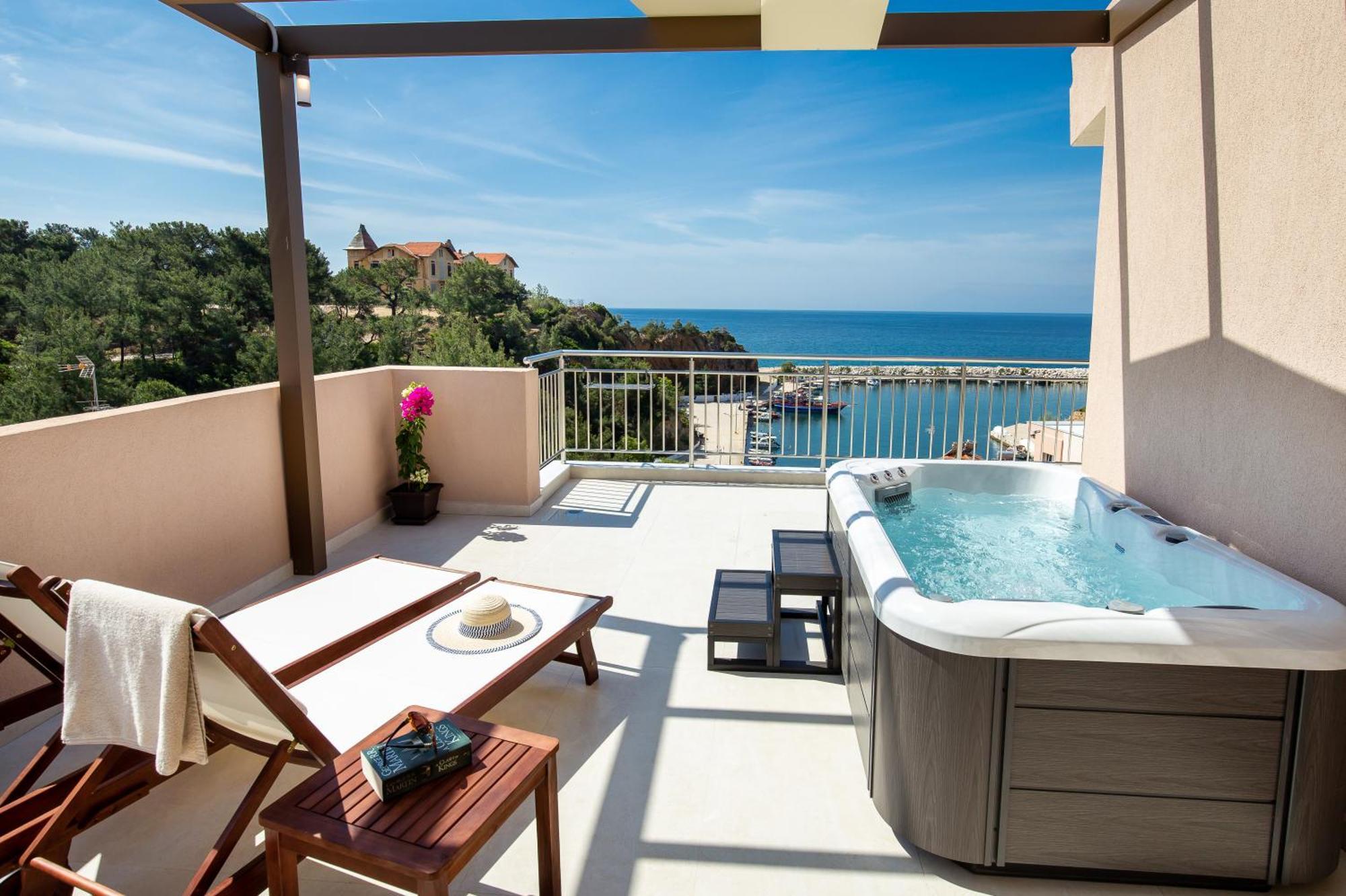Vela Bianca Suites Limenaria  Luaran gambar